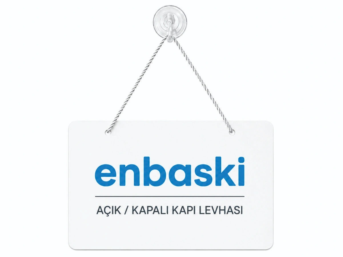 Açık / Kapalı Kapı Levhası