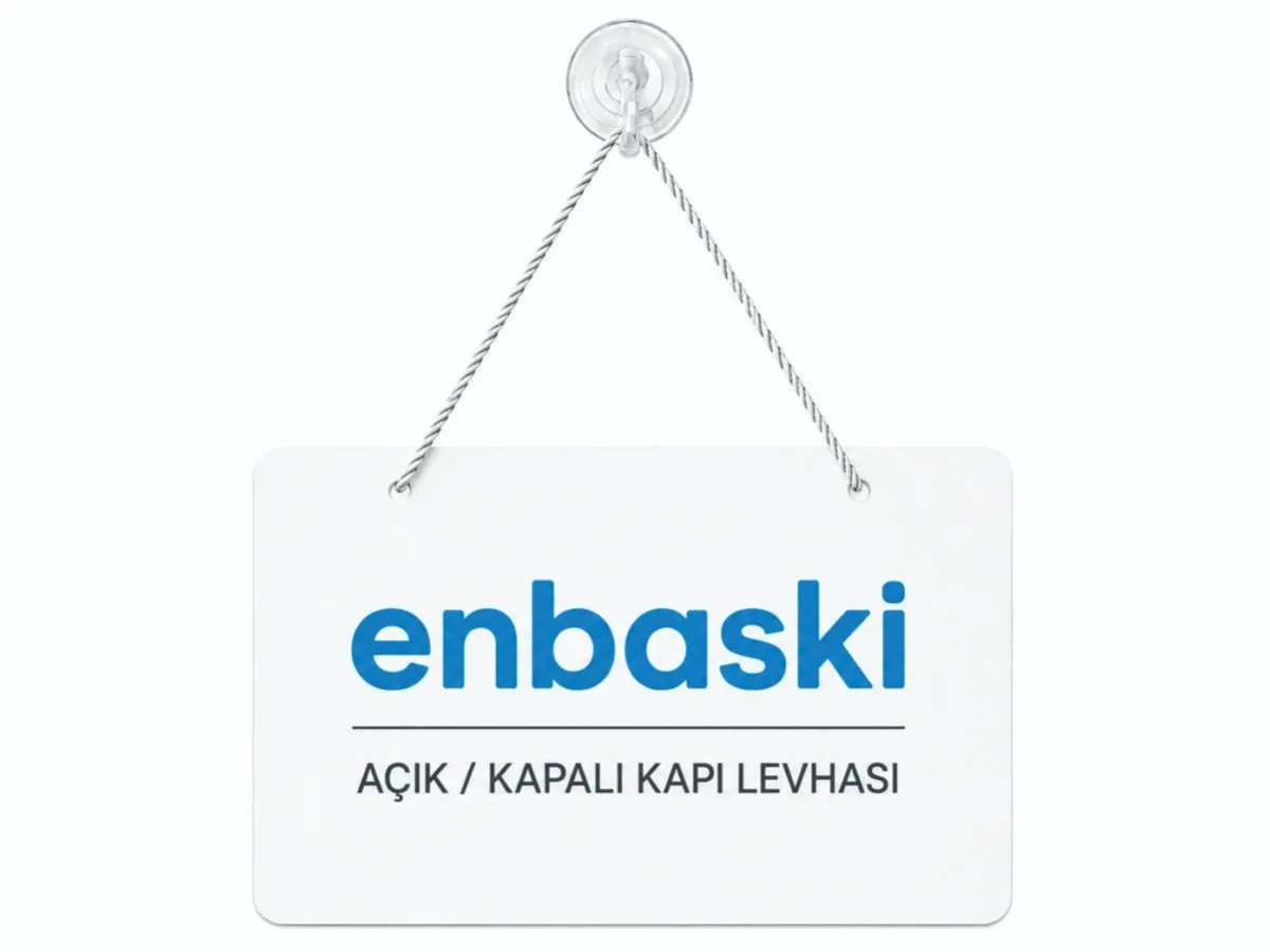 Açık / Kapalı Kapı Levhası