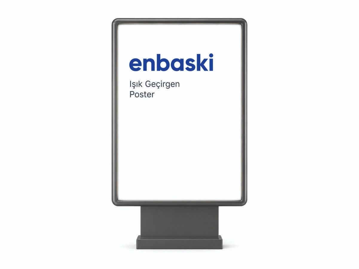 Afiş / Poster (Işık Geçirgen)