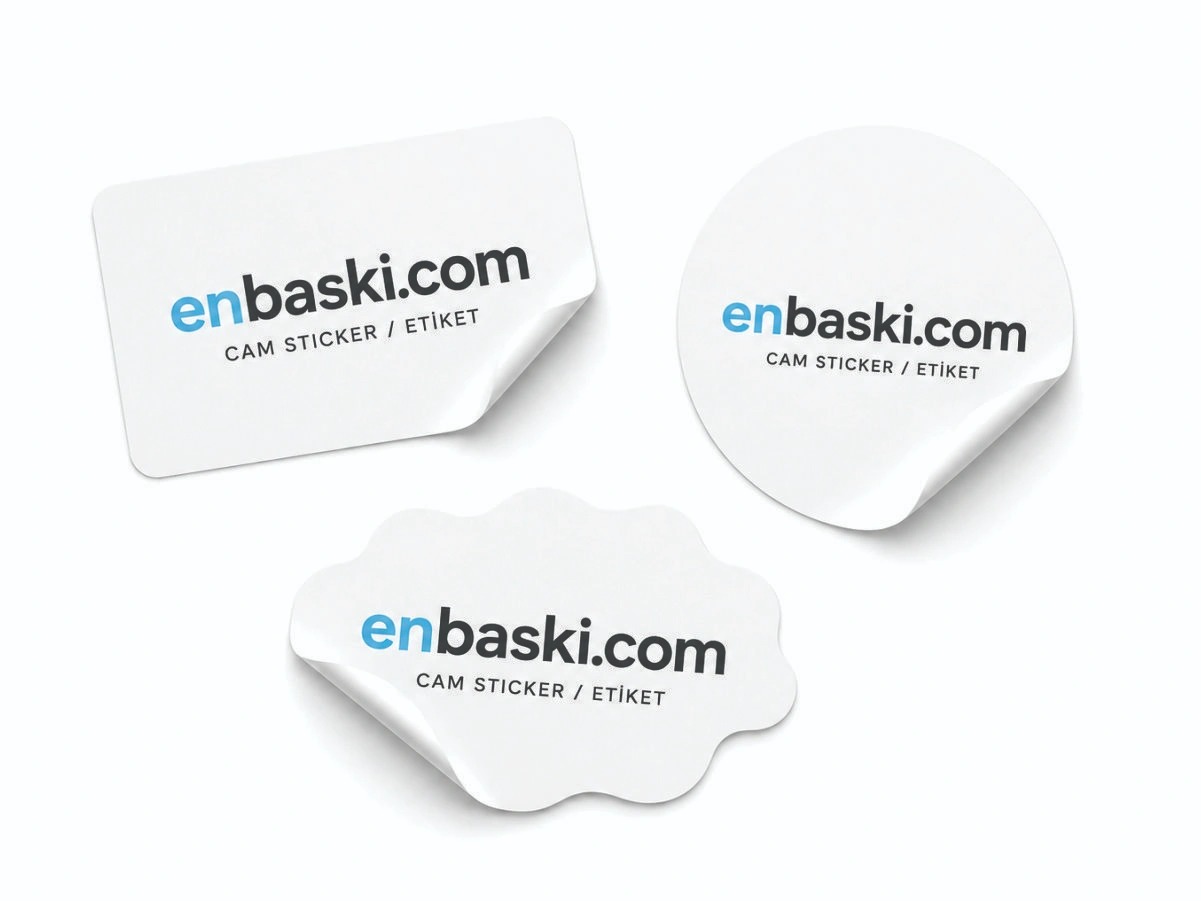 Cam Stickerı / Etiketi