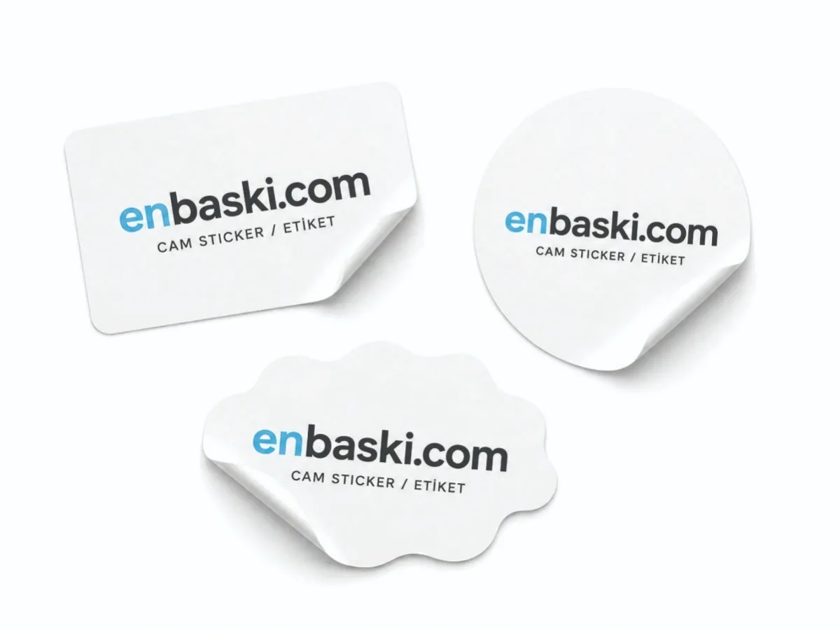Cam Stickerı / Etiketi