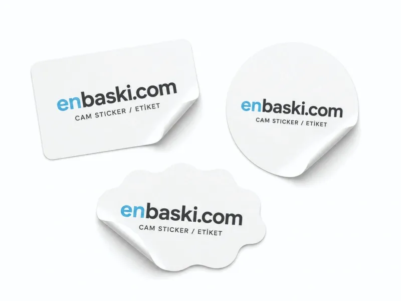 Cam Stickerı / Etiketi