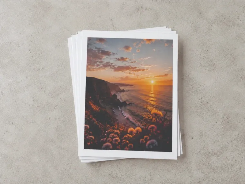 Foto Kart - 9x11 cm - 12 Adet