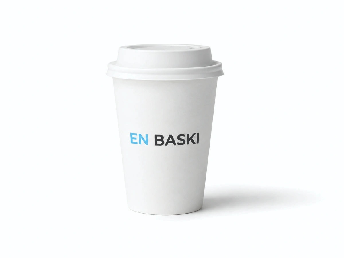 Logo Baskılı Karton Bardak