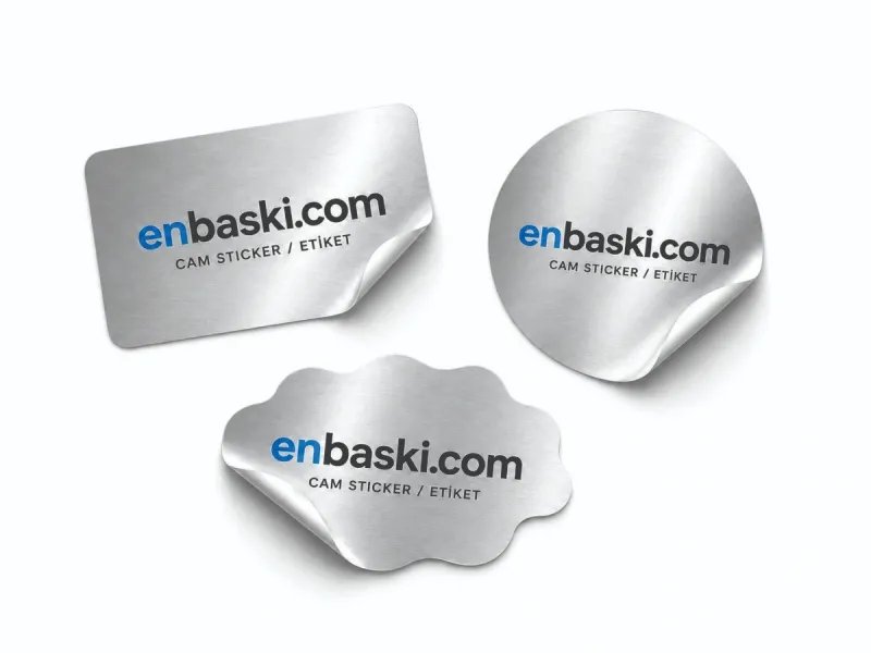 Metalize Sticker / Etiket