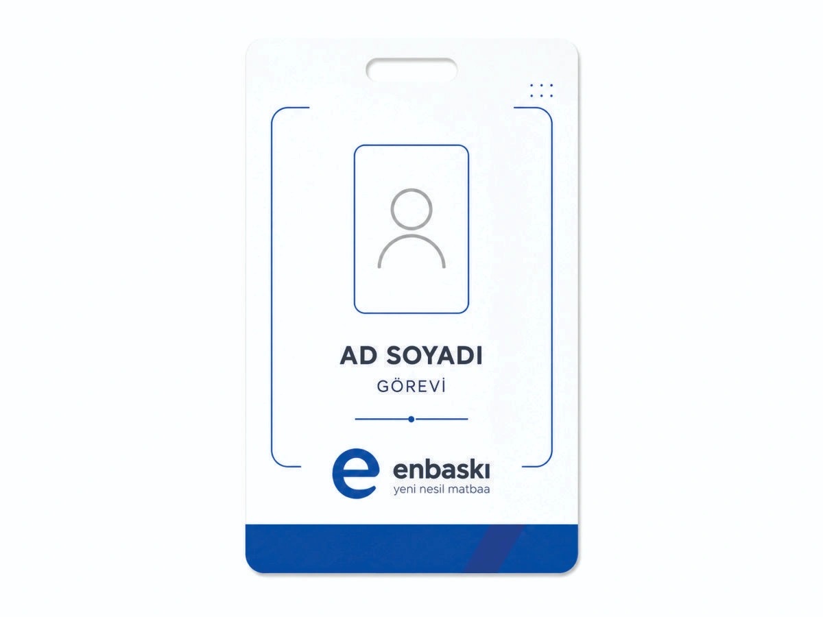 PVC Kaplama Yaka Kartı