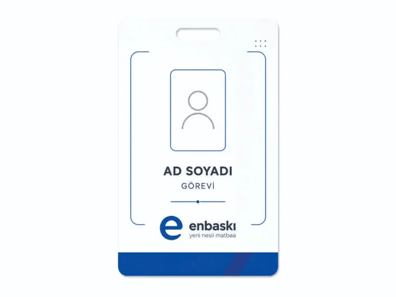 PVC Kaplama Yaka Kartı