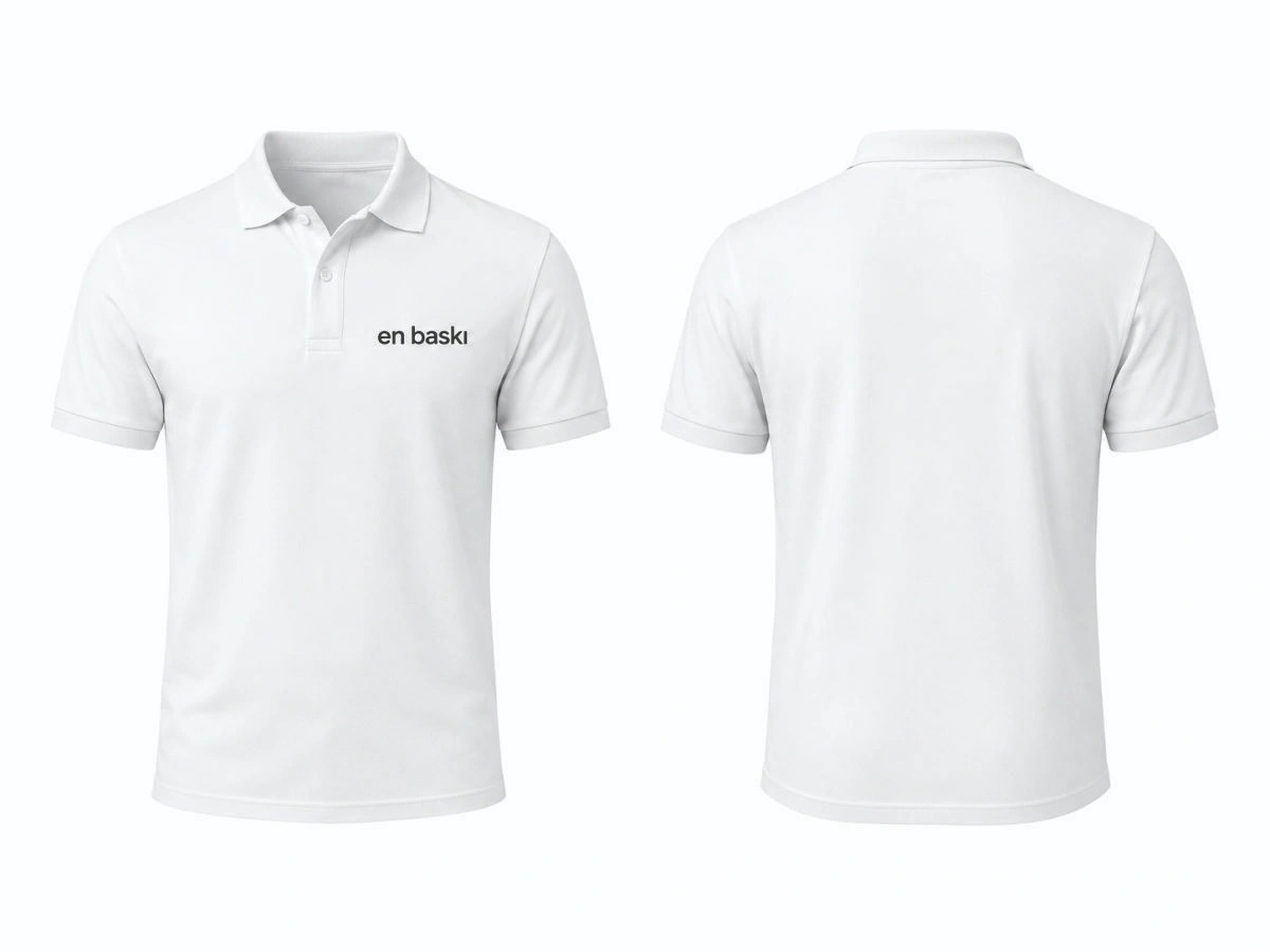 Spor Tişört Baskı - Polo Yaka